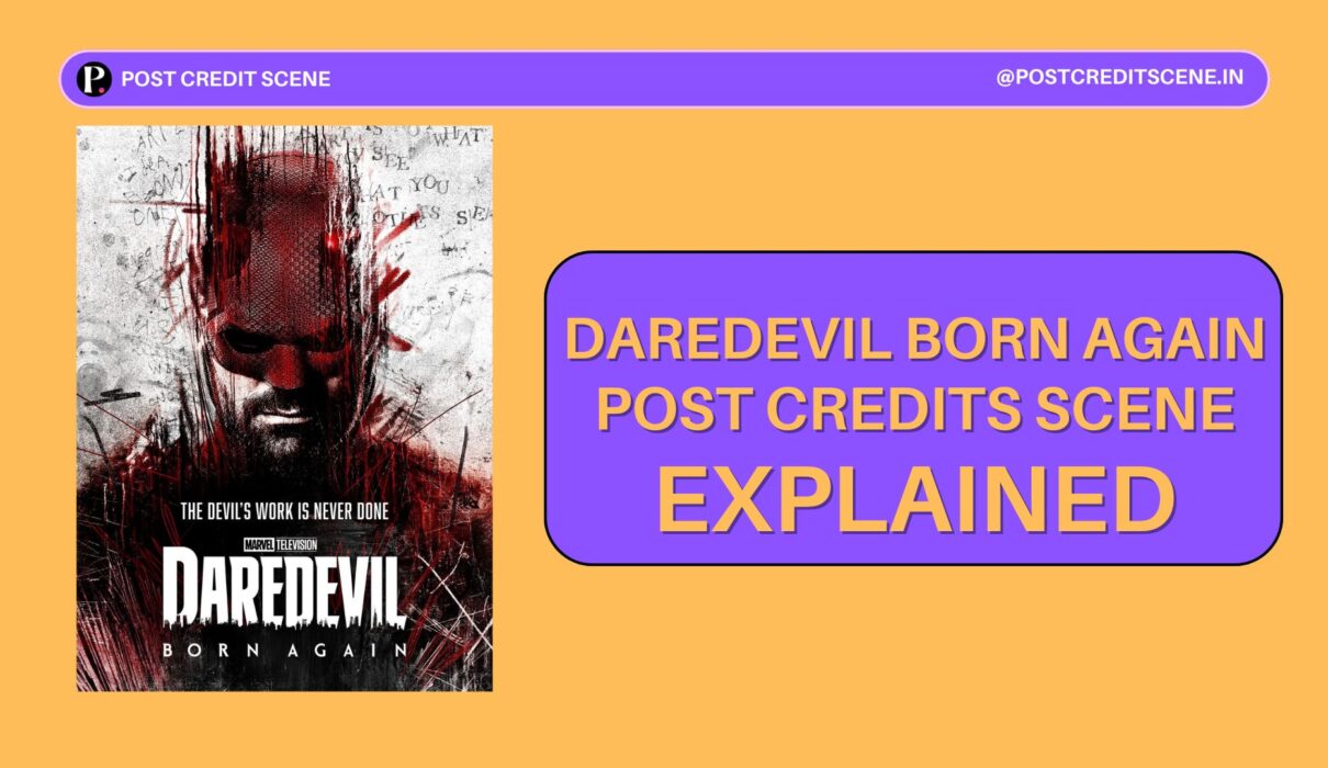 Daredevil Born Again Post Credit Scene