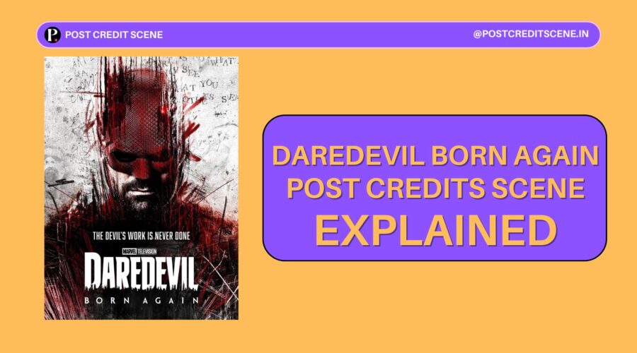 Daredevil Born Again Post Credit Scene
